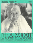The Advocate (Fall 1991) by Lewis & Clark Law School