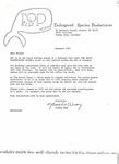 Phoebe Wray to [various whale advocacy organizations] by International Whaling Commission: Patricia Forkan Collection
