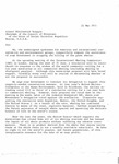 Letter Urging Support of Commercial Whaling Moratorium by International Whaling Commission: Patricia Forkan Collection