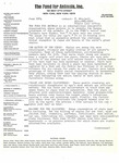 Draft of Whaling Fact Sheet distributed by The Fund for Animals, Inc. by International Whaling Commission: Patricia Forkan Collection