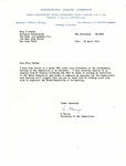 Reg Stacey to Patricia Forkan by International Whaling Commission: Patricia Forkan Collection