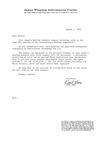 Kurt Kron Letter to the Editor