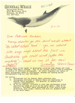 Valerie Cross to Patricia Forkan by International Whaling Commission: Patricia Forkan Collection