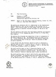 Prudence I. Fox Memo by International Whaling Commission: Patricia Forkan Collection