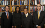 William T. Coleman with Robert Klonoff, Jacqueline Alexander, and Guest