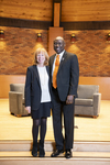 Jennifer Johnson with Ben Crump