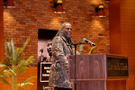 Dr. Carol Anderson at the Podium - MLK, Jr. Endowed Lecture