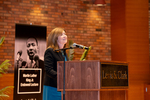 Dr. Carol Anderson at the Podium - MLK, Jr. Endowed Lecture