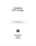 Defending DUII Charges