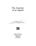 The Anatomy of an Appeal