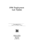 1996 Employment Law Update