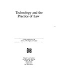 Technology and the Practice of Law