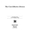 The Cost-Effective Divorce