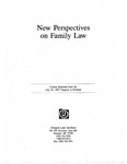 New Perspectives on Family Law
