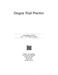 Oregon Trial Practice