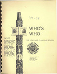 Who's Who 1977-78 by Lewis & Clark Law School