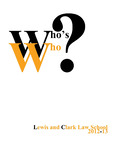 Who's Who 2012-13 by Lewis & Clark Law School